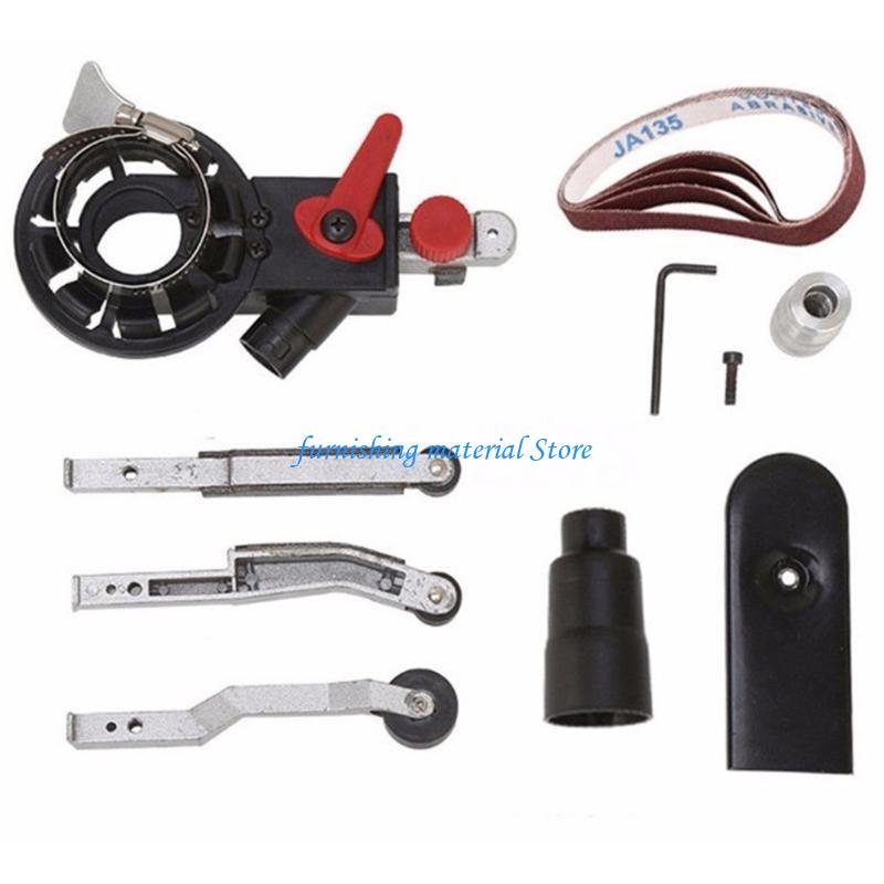 Y5GD Electric Belt Grinder Belt Sander Angled Grinder Modified Sand Belt Attachment