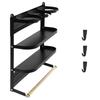 Magnetic Water Bottle Storage Rack Multifunctional Tumbler Holder Carbon Steel Water Cup Holder Organizer For Stanley Cup