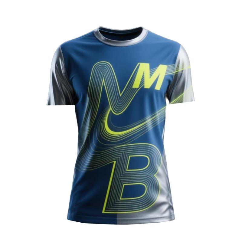 Maglie Downhill per Mountain Bike Magliette da Bici MTB Abbigliamento Sportivo Offroad DH Maglia da Moto Motocross Abbigliamento Sportivo Manica Corta Ciclismo