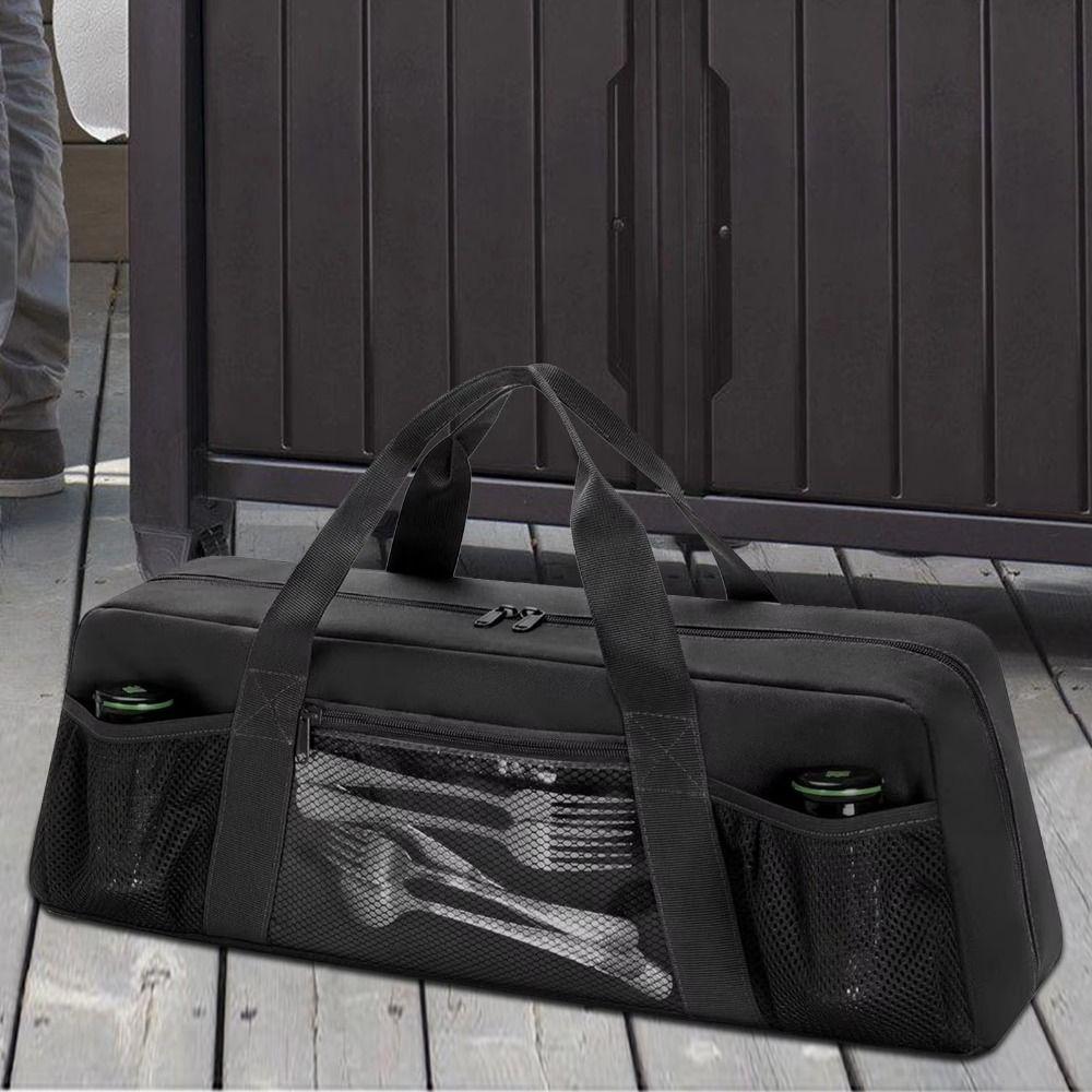 Large Capacity Grill Tool Storage Bag BBQ Tool Storage Bag BBQ Accessories Storage