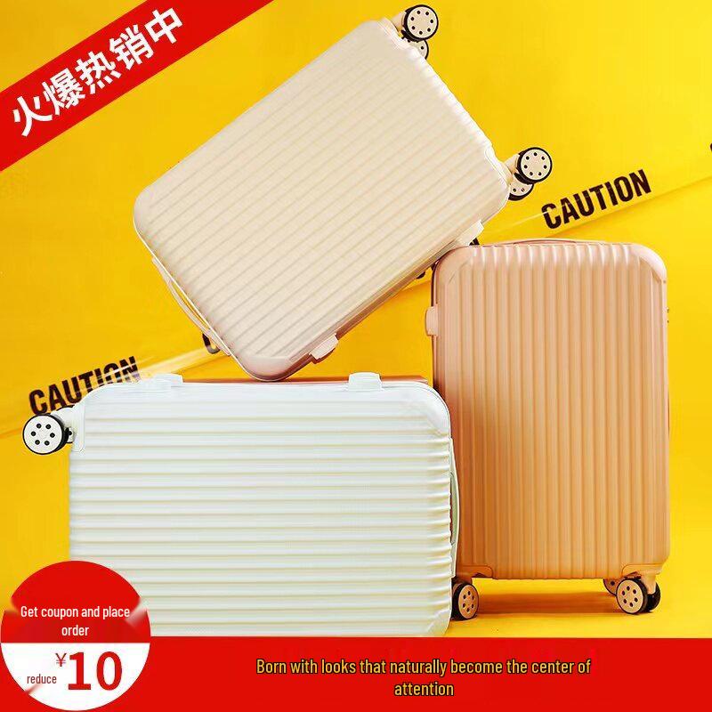 26-Inch Durable Trolley Luggage - New Style for Women & Men, 24-Inch Leather Suitcase, 20-Inch Travel Case