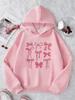 Pink Color Bow Design Hoodie Girls Design Children's Sweatshirt Cute Hoody for Boys Girls Autumn Spring Casual Hoodies