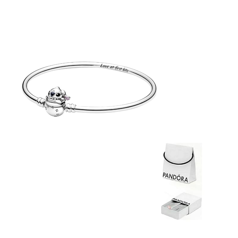 Pandora 925 Sterling Silver Bangles Women's Silver 591683C01