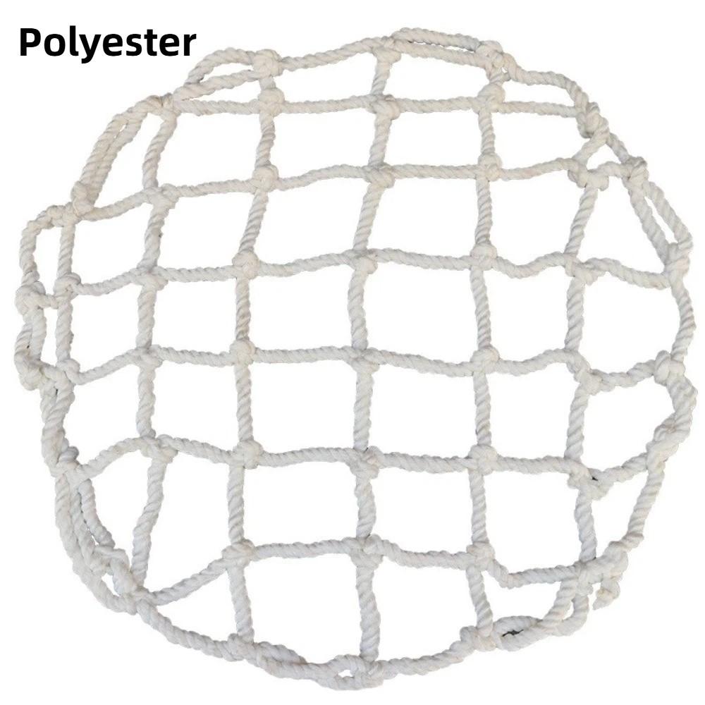 High Load Bearing Protective Net Circular Shape Repair Net Industrial Use Check Net Sewer Pipeline 800 белый
