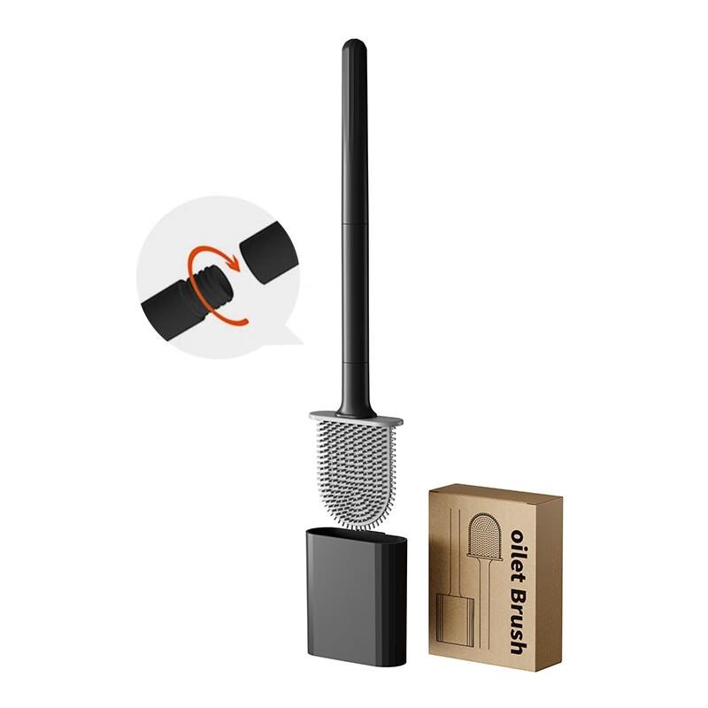 JINGRUIXIANG Wall-Mounted Punch-Free Toilet Brush