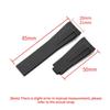 Silicone Watchband For Rolex DAYTONA SUBMARINER Yacht-Master GMT 20mm Black Dark Blue Red Brown White Green Rubber Watch Straps