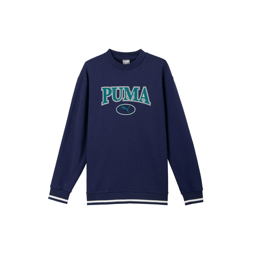 New PUMA Sweatshirt Men's Navy Blue 678422-06