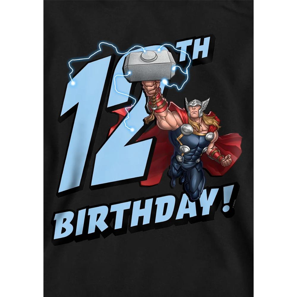 Marvel Childrens/Kids Thor 12th Birthday Hoodie