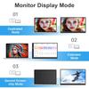 11.6/15.6'' 1080p Portable Monitor IPS Panel USB-C HDMI-Compatible Travel Display VESA Bracket Hole for PC Laptop Xbox Switch