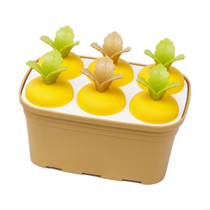 85AD Ice Cream Moulds Reusable DIY Ice Cream Makers Removable Lid Homemade Gadgets