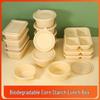 Biodegradable Corn Starch Takeaway Lunch Bowl