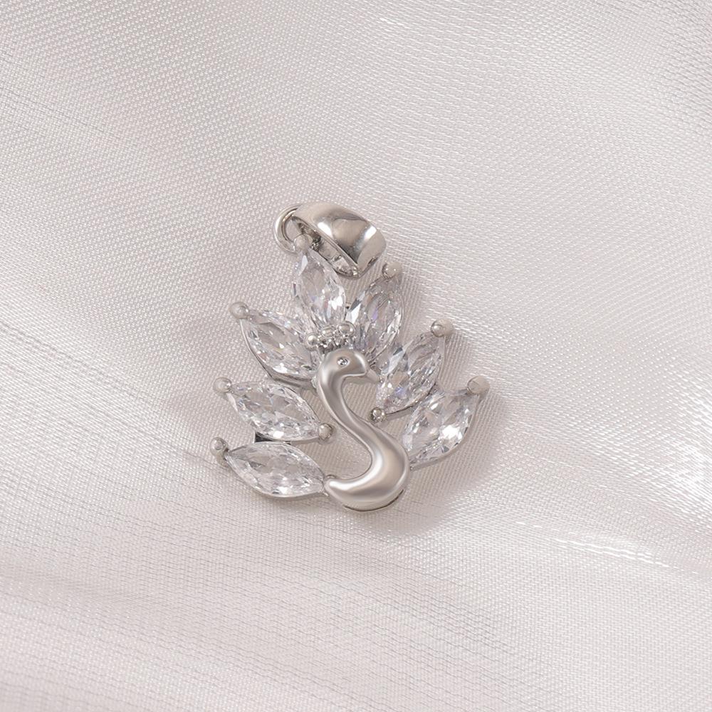 Peacock Feather Pendant - Trendy Internet Celebrity Design