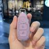 NEW TPU Car Remote Smart Key Case Cover Shell Fob For Ford Focus 3 4 ST Mondeo MK3 MK4 Fiesta Fusion Kuga 2013 2014 2015 2017 Protector