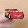 Red Cars  Enamel Pin Anime Figures Brooches Bag Lapel Pin Badges on Backpack Decorative Jewelry Gift