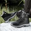 Men Winter Snow Boots Outdoor Male Plush Shoes Thick Sole Sneakers Botines Tenis Keep Warm Fashion Ankle Boots Size 39-48