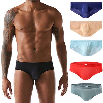Men's  Color Soft Briefs Underpants Knickers Shorts Sexy Underwear