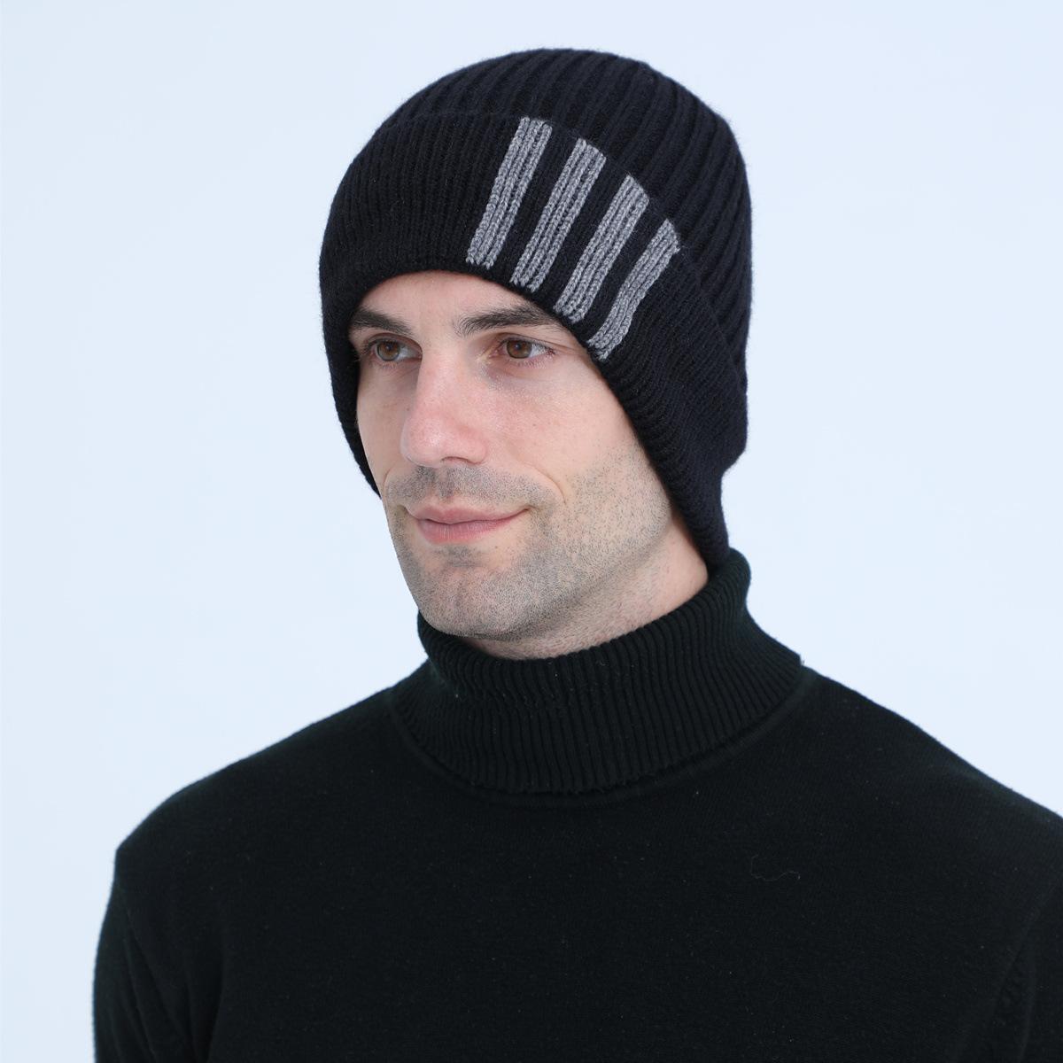 Модный мужской новый плюс флисовый вязаный пуловер — фото 7