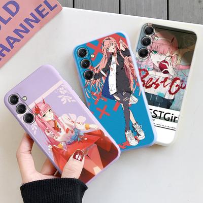 Fashion Girl Phone Case For iPhone Samsung A55 S24 FE S25 M35 Xiaomi Redmi Note 13 Pro 14C Huawei Honor 200 Realme Shockproof Anti-Scratch Matte Cover