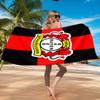 Bayer Football Club Printed Microfiber Beach Towel, Soft And Absorbent, Quick-Dry, Ideal for Summer Travel, Beach Essential, Swimming Pool