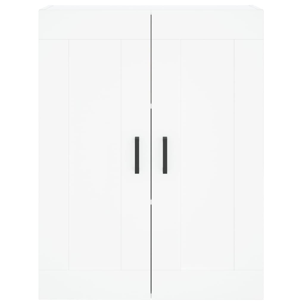 Highboard White 69.5 x 34 x 180 cm Particleboard