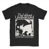 The Velvet Underground Band T-Shirt Unisex Cotton Clothing Hip Hop  O-neck Short Sleeve