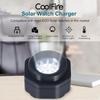 Coolfire   Uv Free Solar Watch Fast Charger Portable Battery Charger   Dark Gray