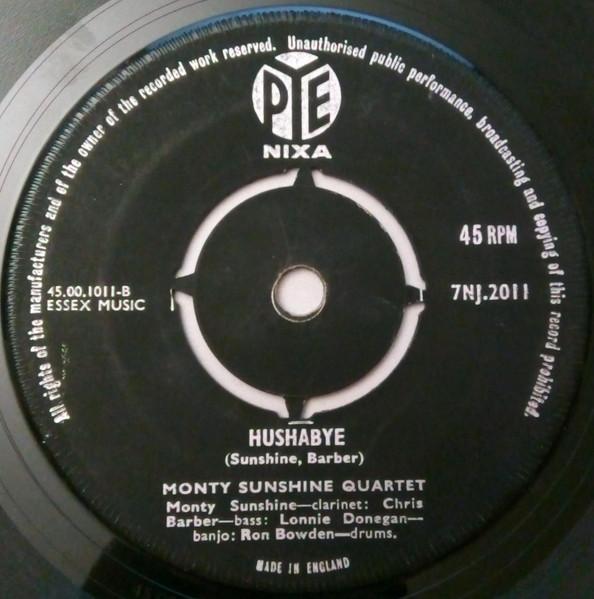 7inch Record CHRIS BARBERS JAZZ BAND  Whistlin Rufus 7NJ2011 Pye Nixa 1959 UK Jazz Used