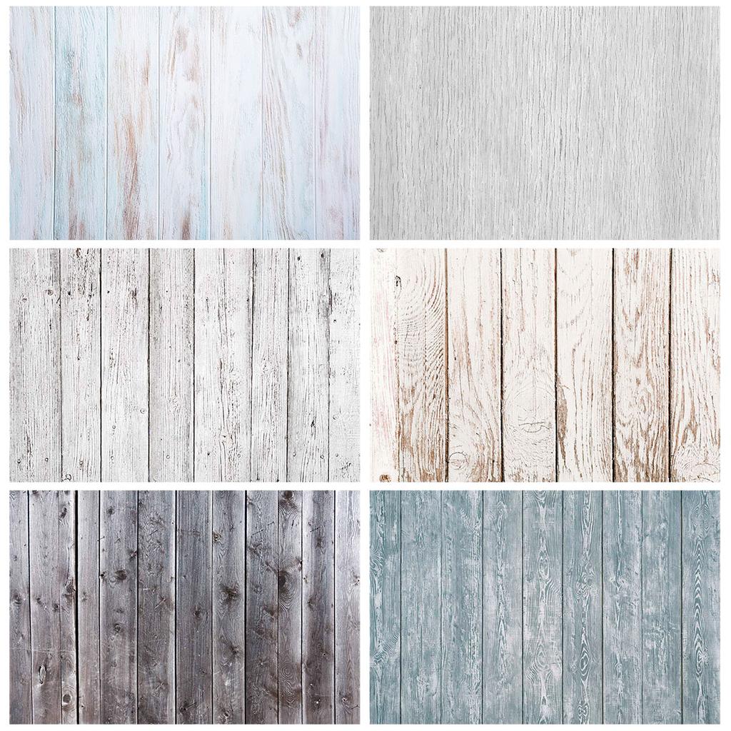 Wooden Texure Plank Panel Photography Backgrounds Flooring Backdrop for Children Baby Food Cake Portrait Photobooth Photo Studio