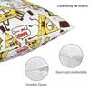 Gravity Falls Bill Cipher Pillowcase Printed Polyester Cushion Cover Decor Cartoon Anime Pillow Case Cover Sofa Square 45*45cm