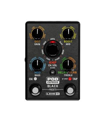 Line 6 Procesor simulátoru zesilovače POD EXPRESS GUITAR BLK Zesilovač/Efekty Multi-Efektor
