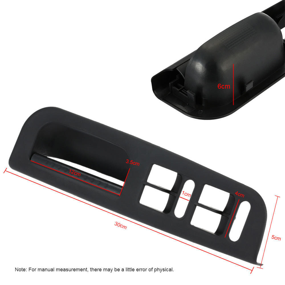 Buy Car Window Switch Control Panel 3 Door Handle For VW Jetta Golf MK4