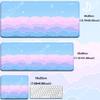 Gaming Mousepad Pastel Cloud HD Desk Mat Kawaii Cartoon Pink Mouse Pad 30x80cm Rubber Rugs Extended Gamer Lock Edge Keyboard Mat