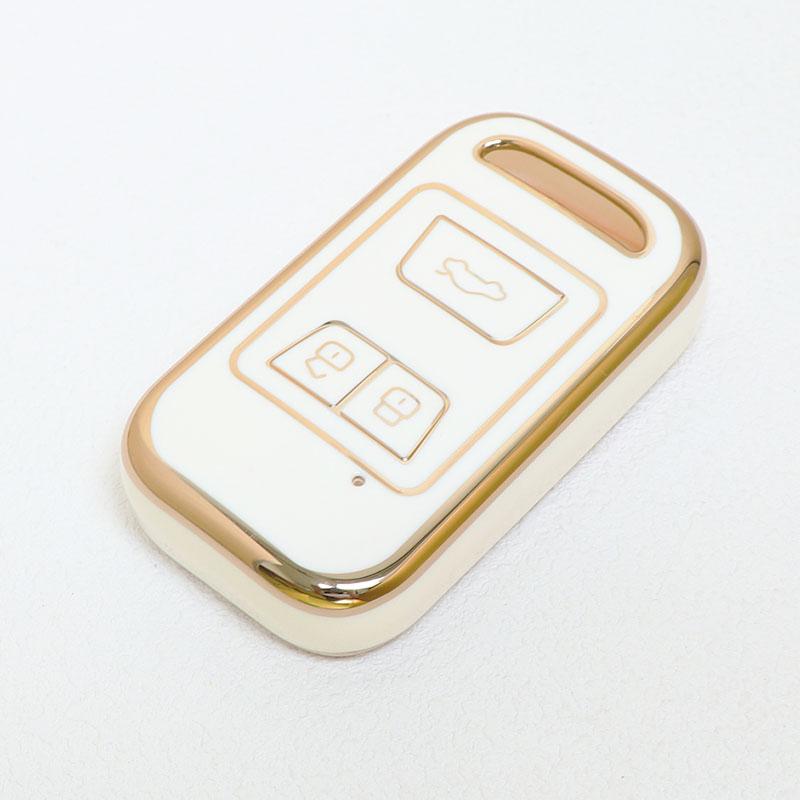 Auto For Cheri Tiggo 8 Keyless Holder Shell Soft TPU Car Key Case Cover Protect For Chery Tiggo 3 5X 4 8 Glx 7 2019 2020 Arrizo