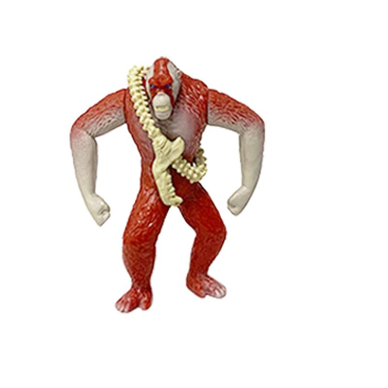 Set da 12 Pezzi Godzilla VS King Kong 3a 4a Generazione Mostri dell'Impero Articolazioni Mobili Action Figure Modello in PVC Bambola Giocattolo per Compleanno Bambini