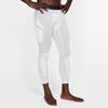 Nike Basketball Training Tight-Fit Quick-Dry Fitness Pants Men Bottoms White AT3383-100