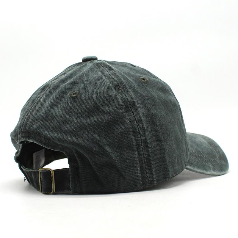 Spring And Summer Men'S And Women'S Outdoor Baseball Caps Number 42 Embroidered Washed Retro Sunshade Cap