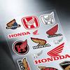 FOR HONDA HRC H WING Reflective Motorcycle Stickers Waterproof Vinyl Decals for Motorbike Helmet Fuel Tank Bike