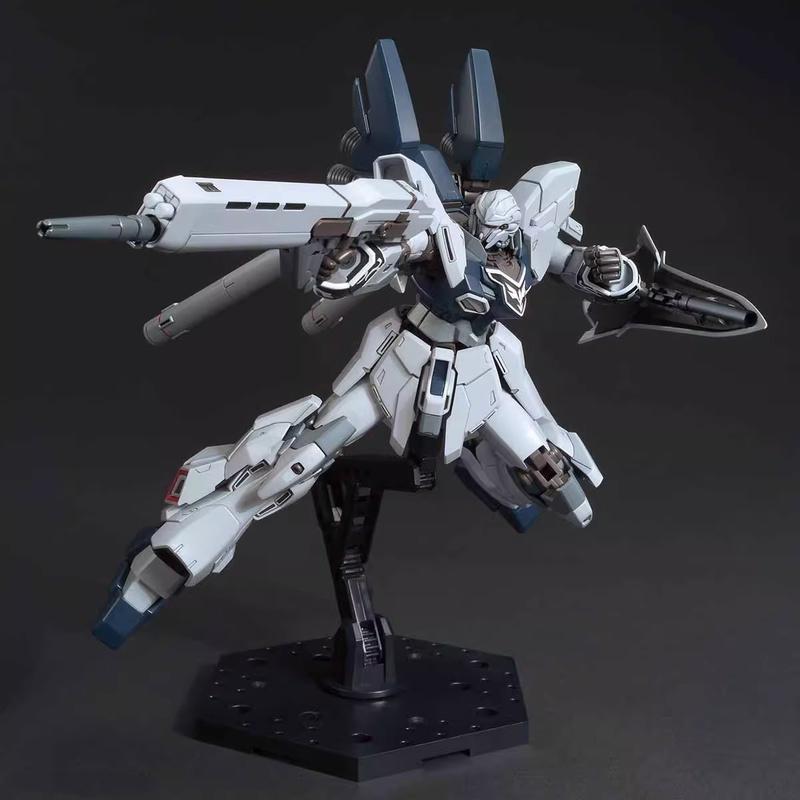 New HGUC 217 1/144 Sinanju Proto Raw Stone Nt Ver Action Figure Model Kit Precise Molding Plastic Model Toys Collectible Model