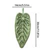 Hand Towels  Leaf Absorbent Hand Towel Plant Pattern Hanging Towel Kitchen Bathroom Handkerchief Cleaning Cloth Hanging Towel