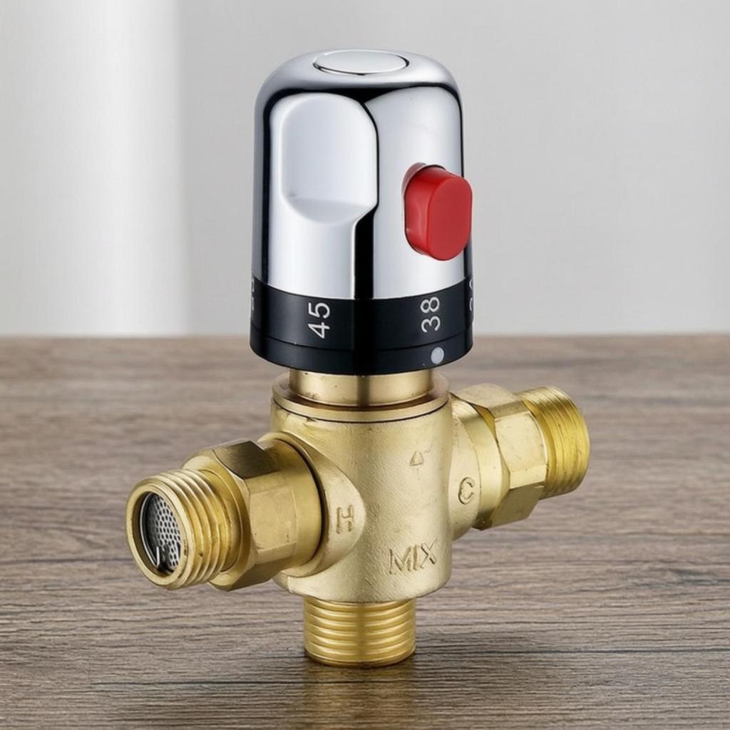 Verstellbarer Thermostatischer Mischhahn | Automatische Temperaturregelung, mit