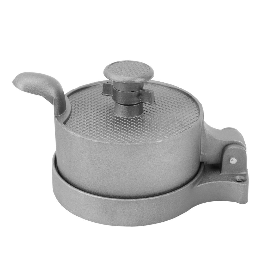 Burgerpress Hamburgare Pattymakare Justerbar Tjocklek Non-stick Multifunktionell Aluminiumlegering Hamburgarpress för