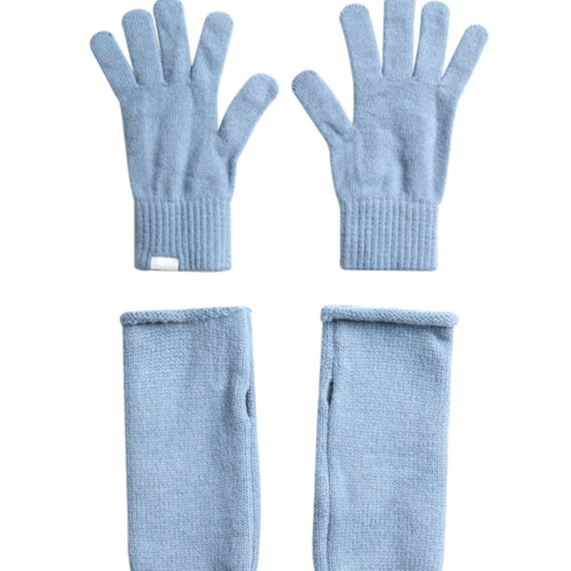 Ouie Two-way Knit Gloves + Warmer 2 Colors OU1512