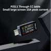 4-28V USB Type-C Power Meter Tester Fast Charge Tester PD3.1 Voltmeter & Ammeter Current Tester PD monitoring for Laptops Phones