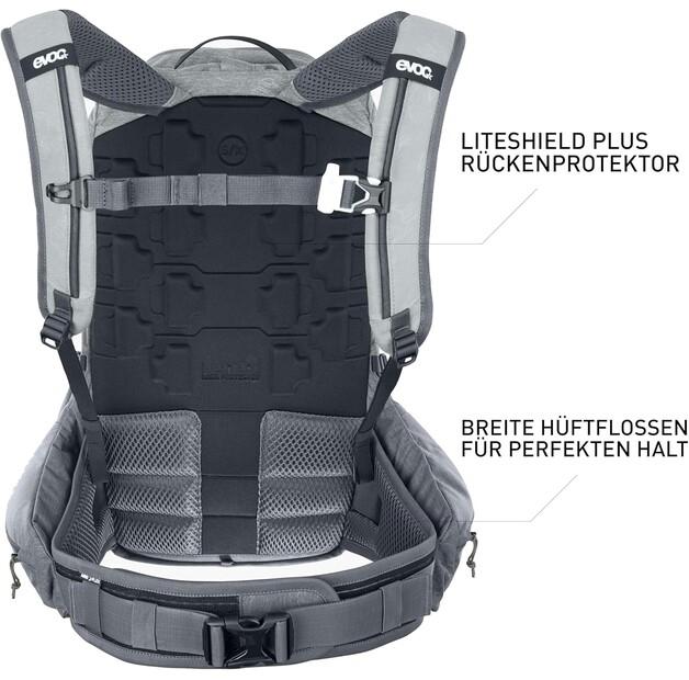 Backpack Evoc Trail Pro 26 S/M Stone/carbon Grey (100117137-S-M)