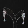 Colorful October Birthstone Natural Opal Sterling Silver Earrings Precious Rare Gems Fine Jewelry Women's Anniversary Gift