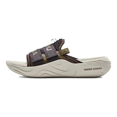 Alpha Cushioning Comfortable EVA Rubber Sole Slide Sandals Unisex Sandals Khaki 3025051-100