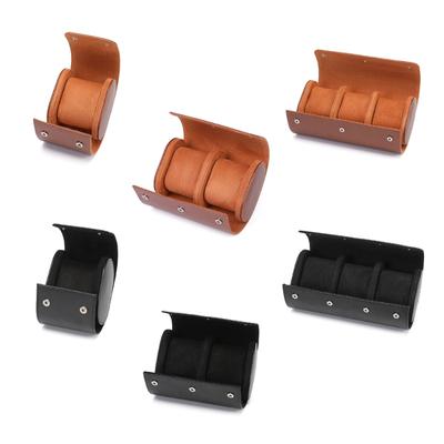 1/2/3 Slots Watch Box Luxury Leathers Watch Storage Boxes Dustproof Watches Organizer Jewelry Display Holder Container