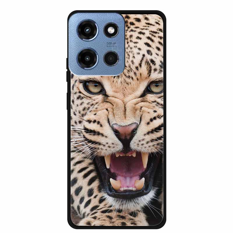 

For Motorola Moto G 2025 Case Animals Soft Silicone TPU Phone Cases Back Cover for MotoG 2025 Protective Shockproof Cats Fundas Moto G 2025