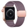 Magnetic Loop For Apple Watch Band 40mm 44mm 45mm 49mm 41mm Scrunchie Nylon Bracelet Iwatch Series Ultra 2 9 3 6 7 8 Se 10 Strap