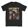 Henry Creel T Shirt Vintage Y2k Cotton Short Sleeve Printed Casual T Shirts Clothing Unisex Vintage Spring and Summer